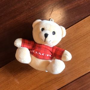 Coach Bear Keychain